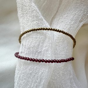 2mm-stones-bracelet-garnet